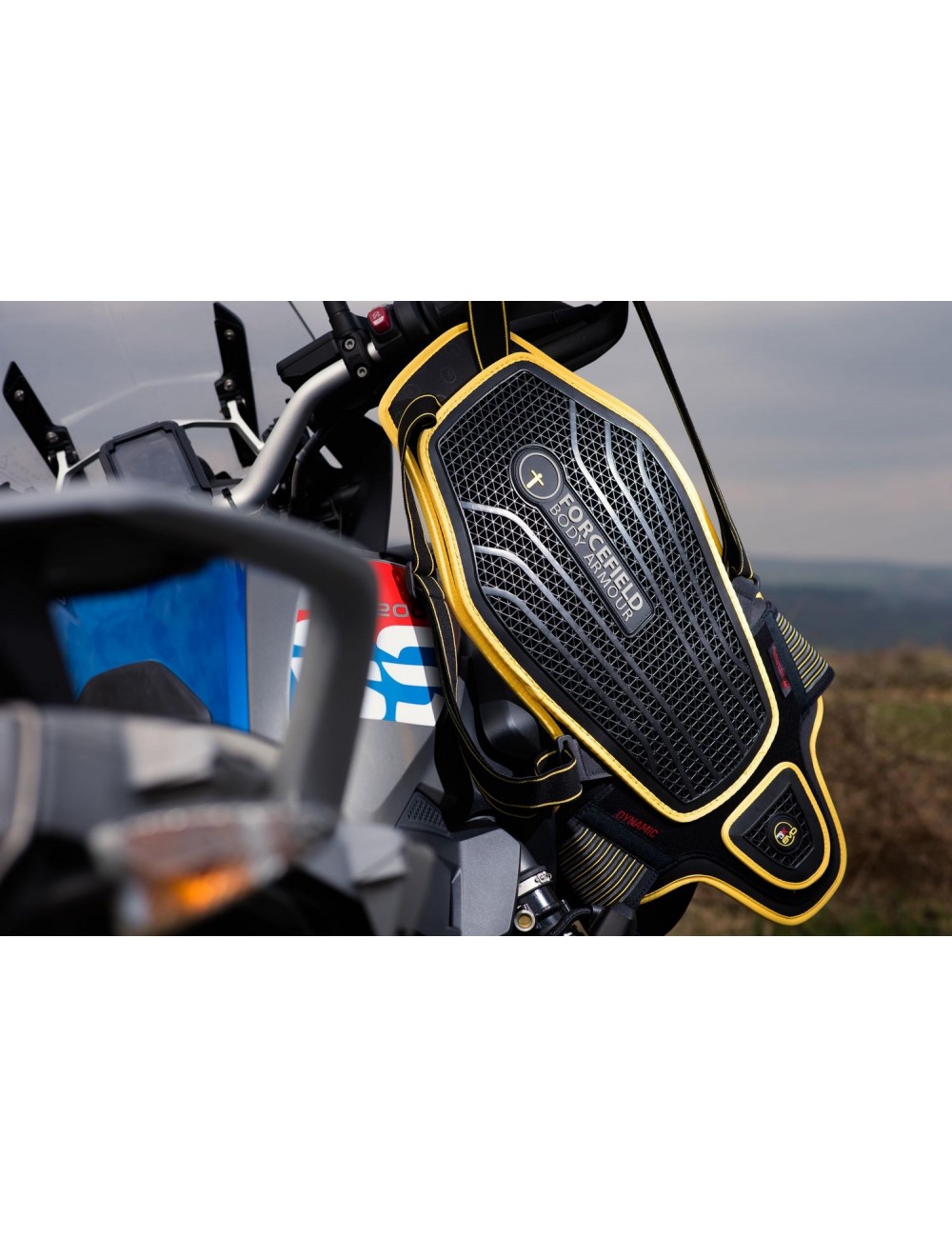 Espaldera de moto Forcefield PRO L2K Dynamic Back Protector, Distribuidor  Oficial FORCEFIELD